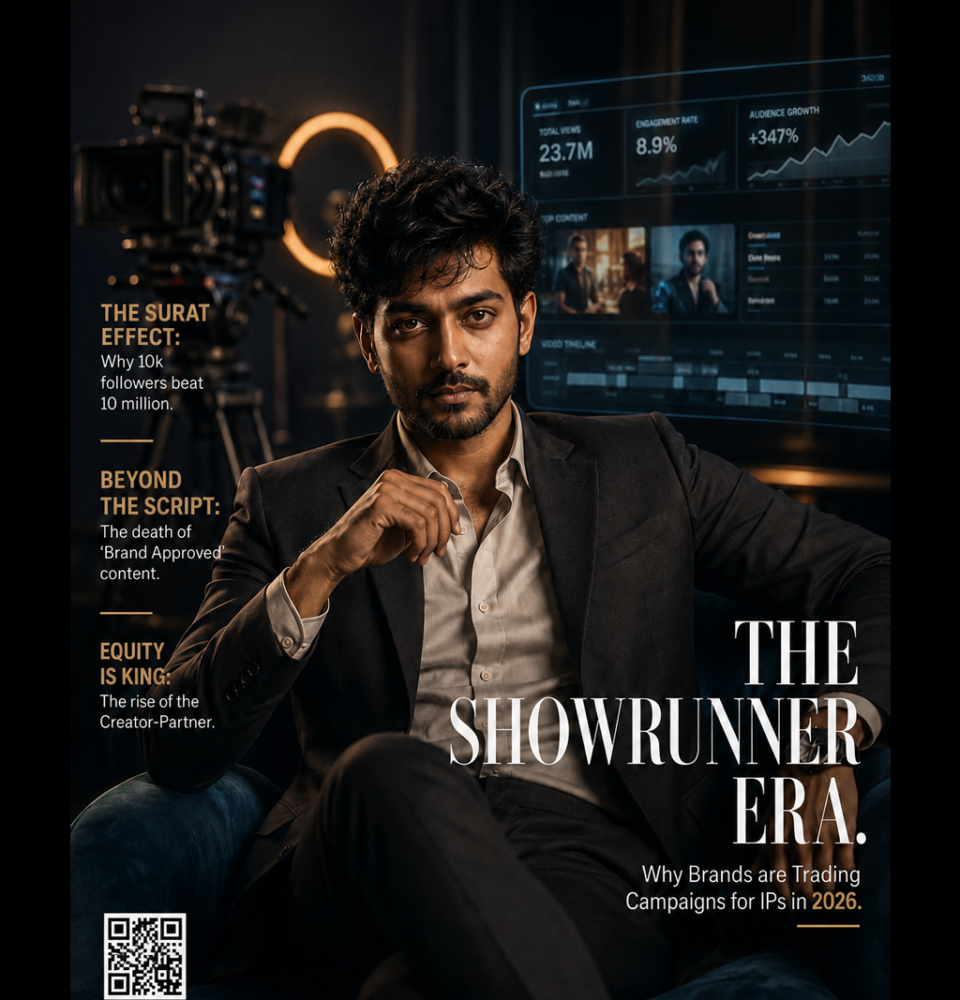 The Showrunner Pivot Why India’s Influencer Economy Just Went Vertical